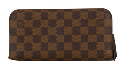 Louis Vuitton Insolite Wallet, Canvas, Damier Ebene, CA3089, 2*